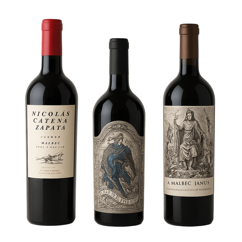 Kit de Vinhos Exclusivos 3 Unidades - Trilogia Catena - Catena Zapata