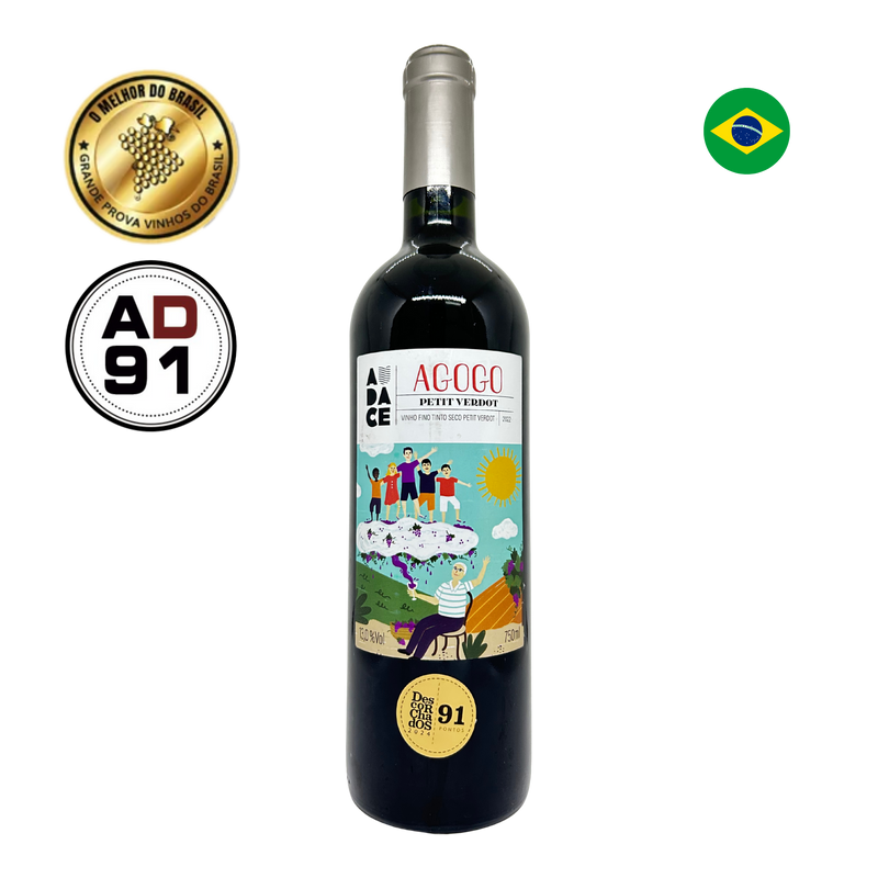 Audace Vinho Agogo Petit Verdot