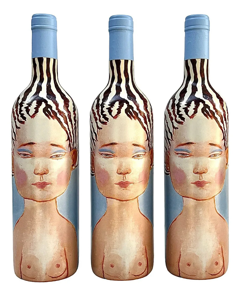 Kit 3 Unidades Vinhos Fino Tinto Chileno - La Piu Belle 750ml