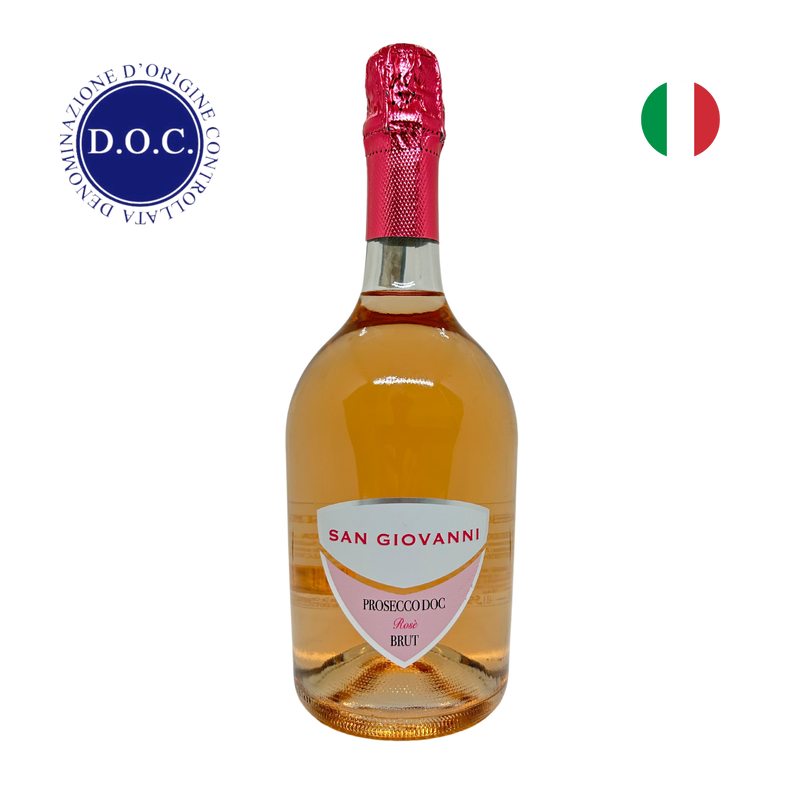 San Giovanni Espumante Prosecco DOC Rosè Brut Millesimato