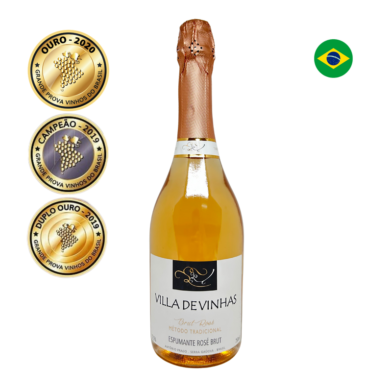 Zanella Villa De Vinhas Espumante Brut Rosé