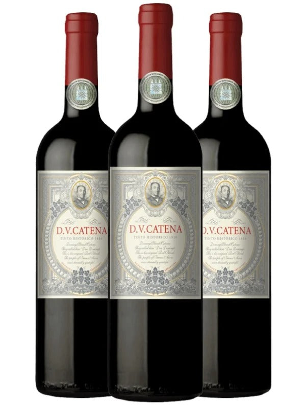 Kit 3 Garrafas Vinho Tinto DV Catena Tinto Histórico 750 mL